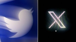 Twitter sustituye el logo del pájaro azul por una X