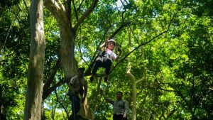 El Parque de Aventuras Surf City Walter Thilo Deininger es uno de los atractivos del Puerto de La Libertad