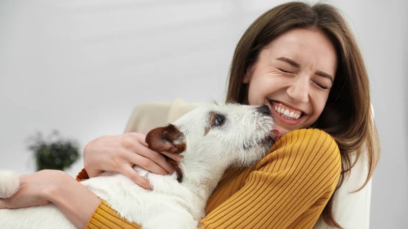 No dejes que tu mascota bese tu cara