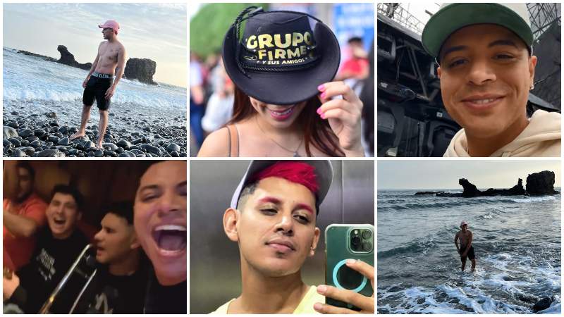 Eduin Caz y Jhonny Caz, integrantes de Grupo Firme