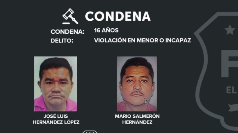 condena violadores menor