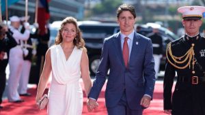 Justin Trudeau y Sophie Grégoire